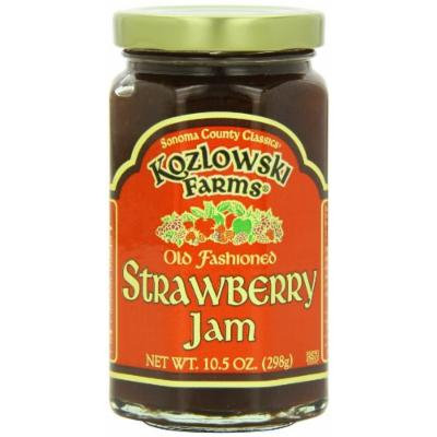 Kozlowski Farms Jam, Strawberry, 10.5-Ounce (Pack of 6)