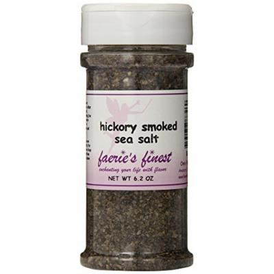 Faeries Finest Sea Salt, Hickory Smoked, 6.20 Ounce