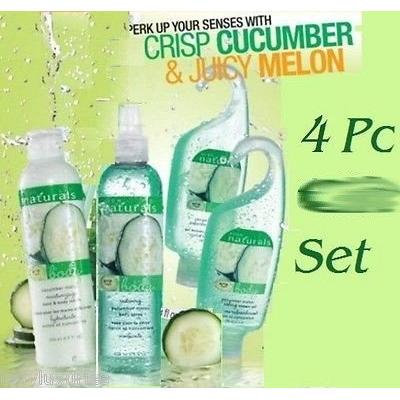 Avon Naturals Fresh Cucumber Melon 4-Pc. Set