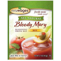 Mrs. Wages Hot Bloody Mary Seasoning Mix-3 (THREE) 2.7oz Packages