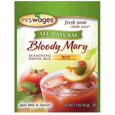 Mrs. Wages Hot Bloody Mary Seasoning Mix-3 (THREE) 2.7oz Packages