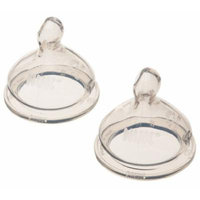 NUK Silicone Orthodontic Nipples, Size 1, Slow, 6 Pack