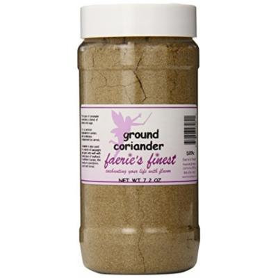 Faeries Finest Ground Coriander, 7.20 Ounce