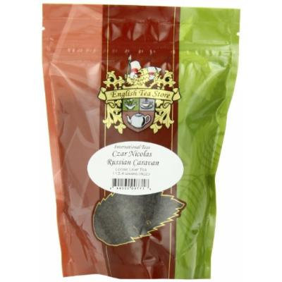 English Tea Store Loose Leaf, Czar Nicolas Russian Caravan Tea Pouches, 4 Ounce