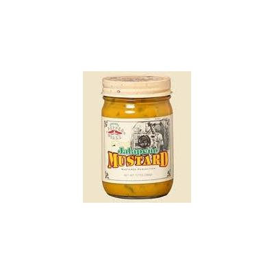Texas Pepper Works Jalapeno Mustard 12oz (Pack of 3)