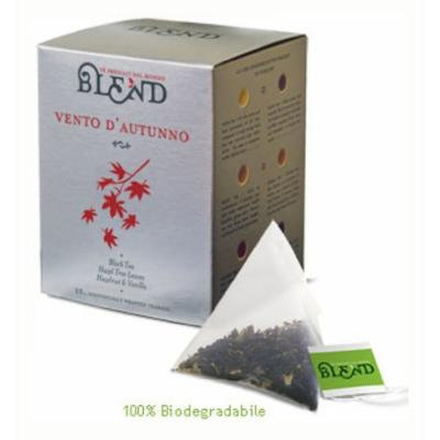Vento D'Autunno Tea, 15-Count Individually Wrapped Pyramid Tea Bags