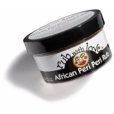 Rub With Love Peri Peri Rub, 3.5 oz jar