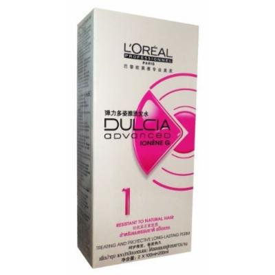 L'Oréal Paris Dulcia Ducia Advanced Ionene Permanent Perm Long Lasting Curl No.1 Resistant to Natural Hair