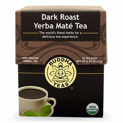 Dark Roast Yerba Maté Tea - Organic Herbs - 18 Bleach Free Tea Bags