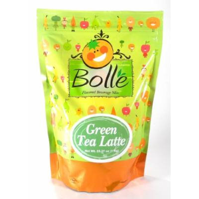 BOLLE Boba Bubble Tea Smoothie Powder Mix Drinks (Green Tea Latte)