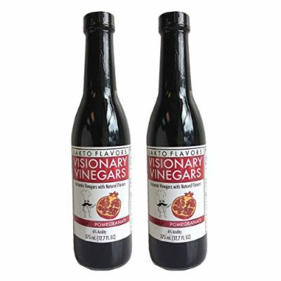 Balsamic Vinegars - Kosher, OU-Parve (Natural Pomegranate) (2 Pack) 12.7 FL Bottles