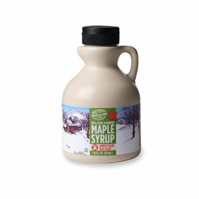 Butternut Mountain Farm Pure Maple Syrup, Grade A Amber Rich, 1-Pint Jug