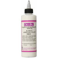 DecoPac Airbrush Color, White, .65 Pound