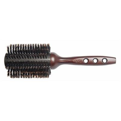 1907TM (Original Series) 100% Natural Boar & Ionic Nylon Bristles with Thermal Ceramic Coated Barrel (Round) - NBB007L