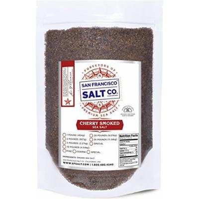Cherrywood Smoked Sea Salt (5lb Bag - Coarse Grain)