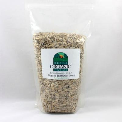 Braga Organic Farms Sunflower Seeds , Raw, 2 Pound