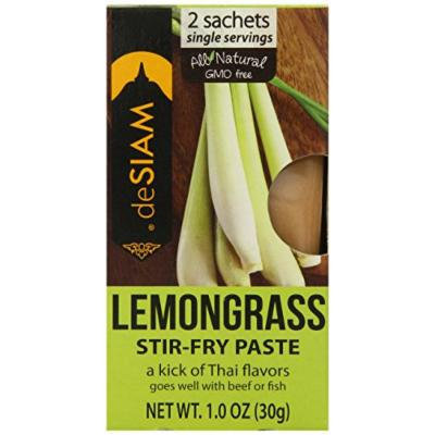 deSIAM Stir Fry Paste, Lemongrass, 1 Ounce