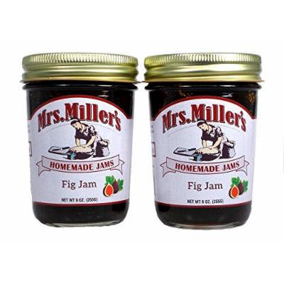 Mrs Millers Fig Jam (Amish Made) ~ 2 / 9 Oz. Jars