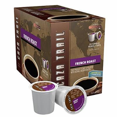 Caza Trail Coffee, French Roast, 24 Single Serve Cups