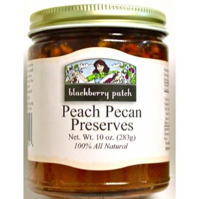 All Natural Peach Pecan Preserves, 10 oz