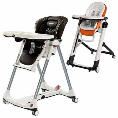 Peg-Perego Prima Pappa Best High Chair w Peg Perego Baby Cushion White (Cacao)