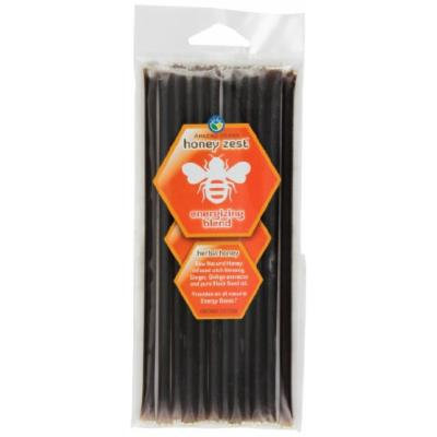 Amazing Herbs Honey Zest Energizing Straws, 12 Count