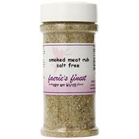 Faeries Finest Smoked Meat Rub, Salt Free, 4 Ounce