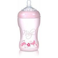 Natural Touch Printed Tinted Bottle, 10 Ounce Pink