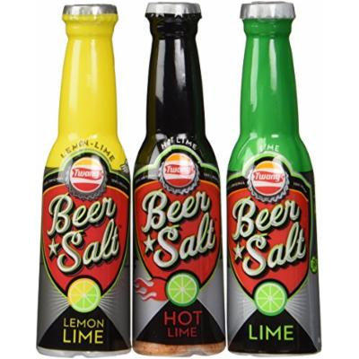 Twang Lime, Hot Citrus Lime & Lemon Lime Assorted Beer Salts 1.4oz (Assorted Flavors, 3 Pack)