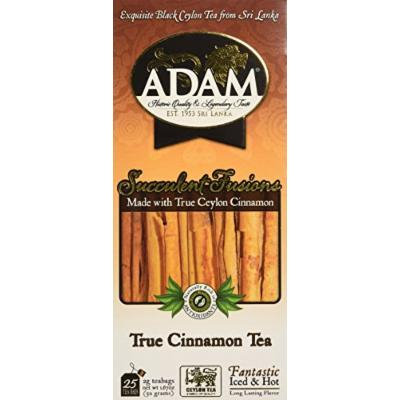 Adam Tea, True Cinnamon, 100 Count