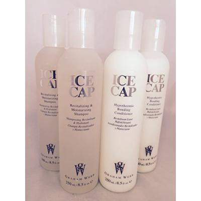 Ice Cap Shampoo and Conditioner by Graham Webb 8.5 oz each - 2 Sets