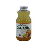 Santa Cruz: Organic Peach Lemonade ( 32 Fl Oz) (Pack of 6) - Pack Of 6