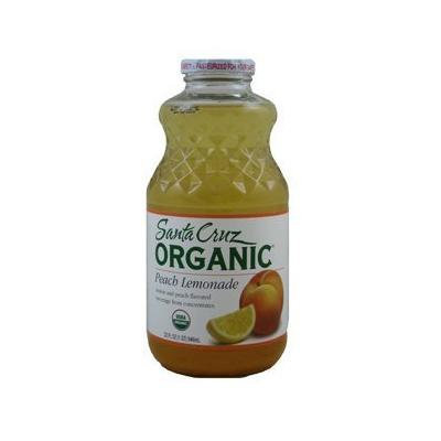 Santa Cruz: Organic Peach Lemonade ( 32 Fl Oz) (Pack of 6) - Pack Of 6