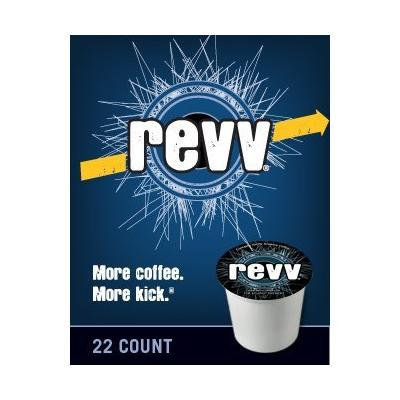 Green Mountain Revv Coffee (3 Boxes of 22 K-cups)