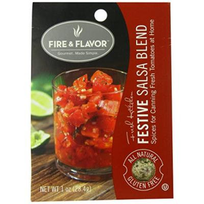 Fire & Flavor Canning Seasoning, Fiesta Salsa Blend, 1 Ounce