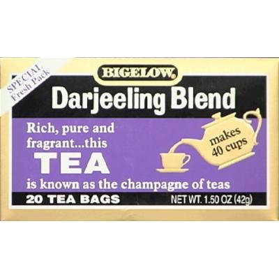 Bigelow Darjeeling Blend Tea 20.0 CT (Pack of 2)