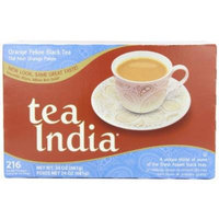 Tea India Assam Tea Blend, Orange Pekoe, 216 Round, 2-Cup Tea Bags, 24-Ounce Boxes (Pack of 2)
