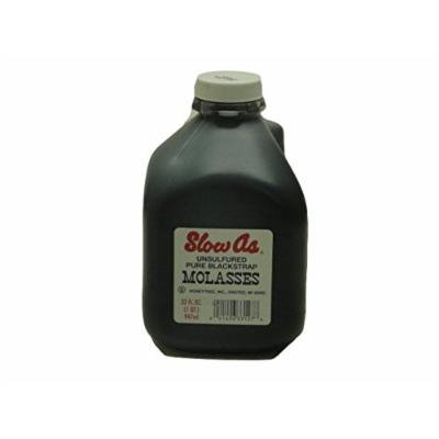 Slow As Molasses Unsulfured Pure Blackstrap (2-32oz Bottles)