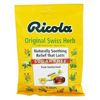 Ricola - Natural Herb Throat Drops Sugar Free - 19 Lozenges (pack of 2)