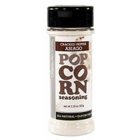Urban Accents All Natural Gluten Free Premium Cracked Pepper Asiago Popcorn Seasoning (Pack of 3), 2.25 Oz. Ea.