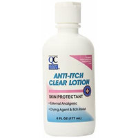Quality Choice Anti-itch Clear Lotion 6 Ounces (177ml) Plastic Bottle (Pack of 4)