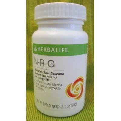 HERBALIFE NRG NATURE'S RAW GUARANA TEA 2.1 OZ