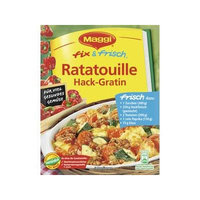 MAGGI fix & fresh ratatouille gratin with ground beef (Ratatouille Hack-Gratin) (Pack of 4)