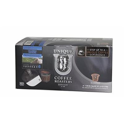 Unique Coffee Roasters Colombian Supremo Single Serve Kup (12 Count)