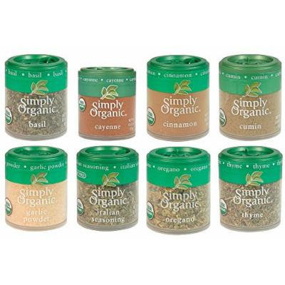Simple Organic Basics 8 Spices Gift Set