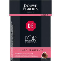 Douwe Egberts L'or Espresso Lungo Fragante Pack of 6 - 6x10 - Nespresso Compatible