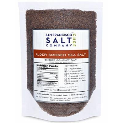 Alderwood Smoked Sea Salt (2lb Bag Coarse Grain)