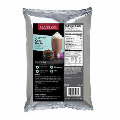 Cappuccine Kona Mocha Gourmet Blended Frappe 3lb Bag