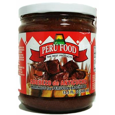 Peru Food Aderezo Anticucho Marinade for Peruvian Brochette 13.5 Oz.
