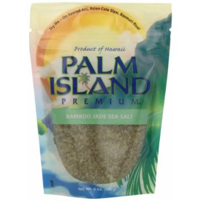 Palm Island Premium Bamboo Jade Sea Salt, 4-Ounce Pouch (Pack of 6)